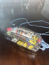 Vintage 80’s 90’s Fun Phone Windsor Clear Telephone Landline Transparent for sale  Shipping to South Africa