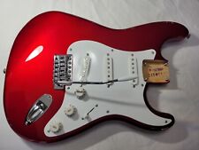 Fender Squier Affinity Candy Apple Red Stratocaster Guitar Body Loaded Nice! for sale  Shipping to South Africa