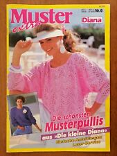 1991 #6 ~ Extra PATTERN ~ Little Diana ~ PATTERN SWEATER ~ Knitting Patterns, used for sale  Shipping to South Africa