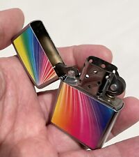 Rainbow color zippo for sale  Greenville