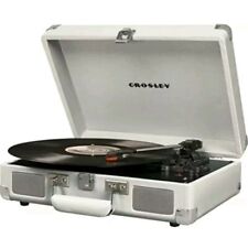 Toca-discos Crosley CR8005D-WS Cruiser Deluxe 3 velocidades BT mala levemente usado comprar usado  Enviando para Brazil