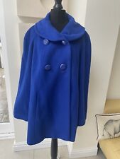Woollen coat cobalt for sale  SHEFFIELD