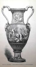 Stampa antica vaso usato  Lecco