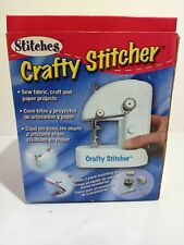 Stitches Crafty Stitcher Mini Sewing Machine Tested and Working Good Condition , used for sale  Shipping to South Africa