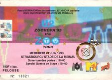 Eintrittskarte ticket zooropa gebraucht kaufen  Saarbrücken