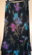 Black floral pattern for sale  GREAT YARMOUTH