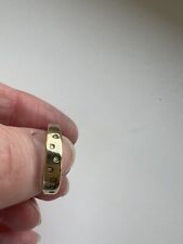 Gelbgold ring zirkonia gebraucht kaufen  Werther