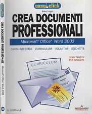 Crea documenti professionali. usato  Italia