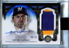 TREVOR HOFFMAN 2023 Topps Dynasty JERSEY PATCH AUTO Milwaukee Brewers /10, used for sale  Shipping to South Africa