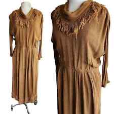 80s brown dress for sale  Evanston