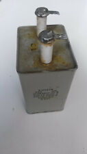 Dubilier capacitor 0.25uf for sale  LONDON