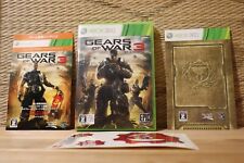 Conjunto completo Gears of War 3! Japão Xbox 360 XB360 Muito Bom+ Estado!, usado comprar usado  Enviando para Brazil