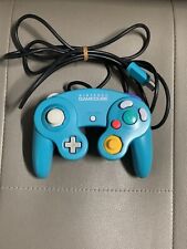 Controle oficial Nintendo GameCube azul esmeralda azul-petróleo bastão apertado fabricante de equipamento original comprar usado  Enviando para Brazil