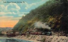 A View Of A Train Approaching The Lake Shore Tunnel, Oil City, Pennsylvania PA for sale  Shipping to South Africa