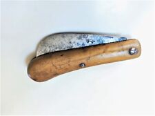 Couteau ancien Serpette le lézard de tarry Levigne en Buis d'occasion  Boën