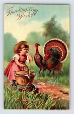 Postcard thanksgiving cute for sale  Elk Grove