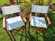 Directors chairs wood for sale  RETFORD