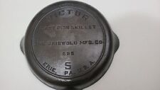 Very RARE #5 Victor Seasoned Griswold Cast Iron Skillet #695 with Heat Ring for sale  Shipping to South Africa