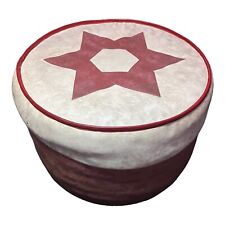 Sherborne pouffe red for sale  Shipping to Ireland