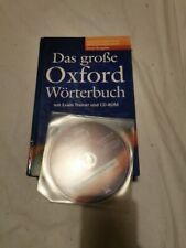 Große xford wörterbuch gebraucht kaufen  Treffelstein