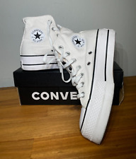 Zapatos para mujer Converse All Star Lift Hi blancos talla 5,5w nuevos en mano 560846C segunda mano  Embacar hacia Argentina