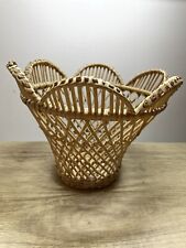 Vintage wicker woven for sale  YELVERTON