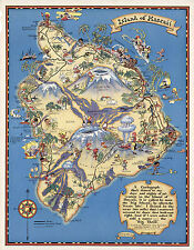 Pictorial map island for sale  Clarkston