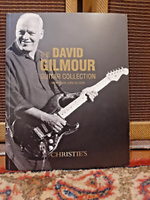 Catálogo de guitarra David Gilmour Christie's - ultra raro comprar usado  Brasil 