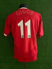 Usato, Maglia GIGGS Manchester United Store No Match Worn Shirt No Ronaldo Galles Rare usato  Guidonia Montecelio
