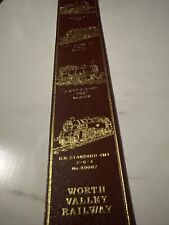 Leather bookmark worth for sale  LEEDS
