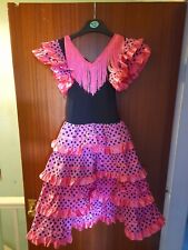Girls pink flamenco for sale  WIGAN