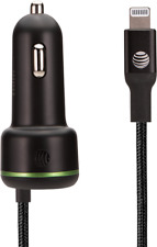 Cargador de coche AT&T 40W con puerto USB-C y cable iPhone negro segunda mano  Embacar hacia Argentina