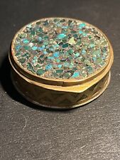 Turquoise pill box for sale  New York