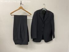 2 pc dark blue stripe suit for sale  Los Angeles