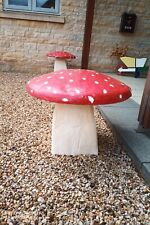 Used, EXTRA LARGE MATCHING PAIR OFTOADSTOOL GARDEN ORNAMENTS. CAST CONCRETE. for sale  PETERBOROUGH