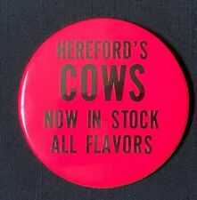 Promotional button hereford for sale  Salem