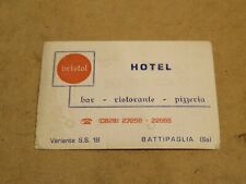 Biglietto visita hotel usato  Salerno