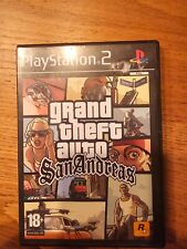 Grand Theft Auto San Andreas GTA Sony Playstation 2 Com Manual Sem Mapa PAL comprar usado  Enviando para Brazil
