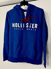 Moletom Hollister masculino estilo original clássico gaivota vermelha azul Califórnia - GG, usado comprar usado  Enviando para Brazil