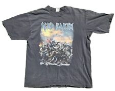 Camisa de concerto 2004 Iced Earth 'The Glorious Burden' tamanho GG furos desbotados Cygnus  comprar usado  Enviando para Brazil