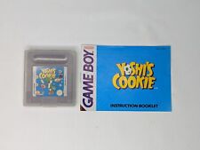 Yoshi's Cookie Nintendo Gameboy Jogo Aus Com Manual Grátis rastreado AU Post comprar usado  Enviando para Brazil