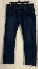 Used, Cremieux Men’s Blue Jeans Size 32x30 Madison Classic Dark Wash Straight Leg  for sale  Shipping to South Africa