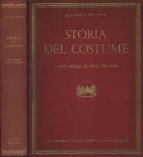 Storia del costume. usato  Italia