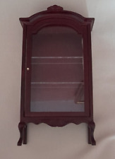 Used, Dolls House Display Cabinet Mahogany for sale  Shipping to South Africa