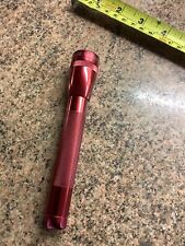 Maglight torch red for sale  SCUNTHORPE
