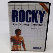 Usado, VINTAGE 1987 ANOS 80 SEGA MASTER SYSTEM ROCKY THE TWO-MEGA CARTUCHO VIDEOGAME PAL comprar usado  Enviando para Brazil