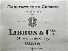 Libron 1928 corsets d'occasion  Aix-les-Bains