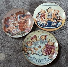 franklin mint teddy bear plate collection for sale  NOTTINGHAM