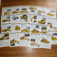 LOTE de folleto de equipo pesado CAT tractor sobre orugas excavadora excavadora cargador raspador segunda mano  Embacar hacia Argentina