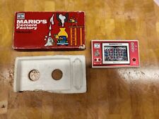  ***MARIO CEMENT FACTORY*** NINTENDO GAME AND WATCH!!! ML-102 for sale  Shipping to United Kingdom